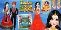 Indian Doll Wedding Girl Salon Screen Shot 13