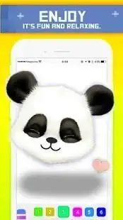 * Panda PIxArt | Panda Color by pixel art Drawbow Screen Shot 1