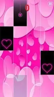 Heart Love Piano Games Screen Shot 2