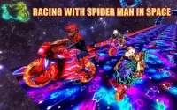 Fast SuperHero Galaxy Moto Bike Rider 2018 Screen Shot 2