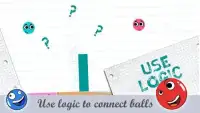 Red Ball And Blue Ball - Physic Love Balls Connect Screen Shot 2