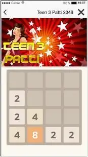 Teen 3 Patti 2048 Screen Shot 2