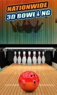 Nationwide 3D Bowling Screen Shot 3