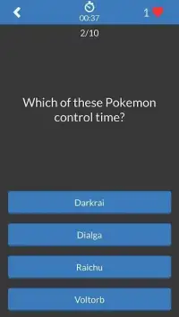 Pokemon Trivia Screen Shot 2
