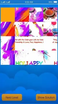Holi Puzzle Happy Holi Screen Shot 1