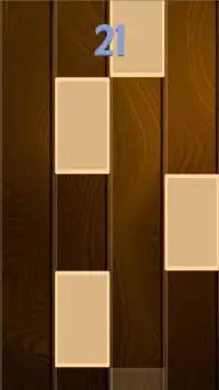 Katy Perry - The One That Got Away - Piano Wooden Screen Shot 0