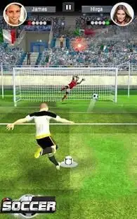 Real Soccer Hero Battle Screen Shot 0