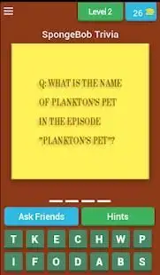 SpongeBob Trivia Free Quiz Screen Shot 11