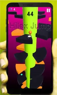 Helix Bounce Ball jumping ball Screen Shot 2