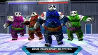 Police Panda Robot Shooting- Transform Robot Games Screen Shot 3