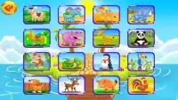 Animals puzzles for kids Screen Shot 2