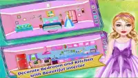 Doll Dream House Decorating Games Screen Shot 2