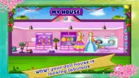 Doll Dream House Decorating Games Screen Shot 0
