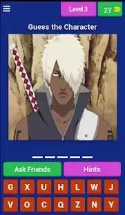Guess the Naruto Character Screen Shot 11