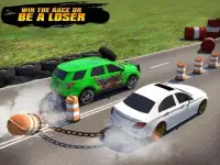 Chained Cars Highway Drift Challenge 3D Screen Shot 7
