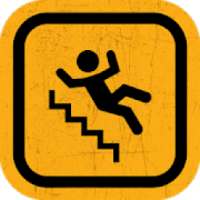 Downstairs — human falling simulator arcade game