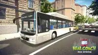 Real Traffic Driving- Extreme Bus Driver Simulator Screen Shot 1