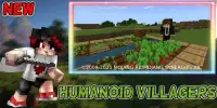 Mod Humanoid Villagers for PE + Map Screen Shot 3