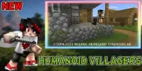 Mod Humanoid Villagers for PE + Map Screen Shot 2