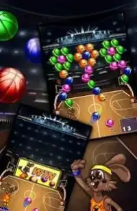 Basketball Bubble Shooter Screen Shot 3