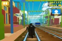 Subway Assasin Runner Game Screen Shot 1