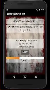 Zombie Survival Test (QUIZ) Screen Shot 2