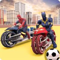Panther Superhero Bike Racing: Moto Extreme Stunts