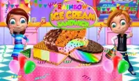 Ice Cream Sandwich Game 2018: Kids Free Cooking Screen Shot 0