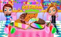 Ice Cream Sandwich Game 2018: Kids Free Cooking Screen Shot 6