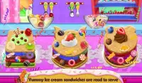 Ice Cream Sandwich Game 2018: Kids Free Cooking Screen Shot 1