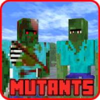 New Zombie Mutants Creatures Mod For Craft Game