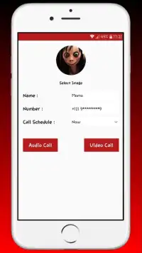Creepy Momo Fake Call And Video Call Joke Screen Shot 0