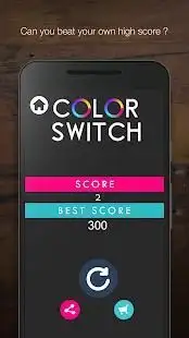Switch Color Ball Game 2018 - Change Color Game Screen Shot 0