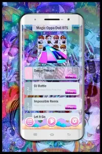 Magic Oppa Doll BTS Piano Tiles Screen Shot 4