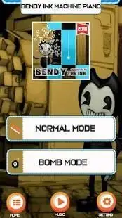 Bendy Ink Machine Easy PIano Game Screen Shot 4