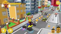 Guko Saiyan Battle: City Hero Fighting Games Screen Shot 2