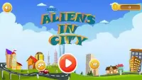 Alien in City - Drive UFO Screen Shot 5