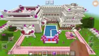 Cute Pink House 2018 MCPE Minigame for Girls Screen Shot 5