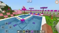 Cute Pink House 2018 MCPE Minigame for Girls Screen Shot 4