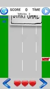Car Racing 2D game Screen Shot 0