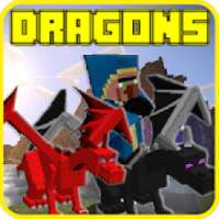 New Dragons - Dragon Mounts Mod Addon For Craft