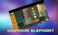 Best Escape Games -17 Cartoon Elephant Rescue Game Screen Shot 3