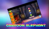 Best Escape Games -17 Cartoon Elephant Rescue Game Screen Shot 4