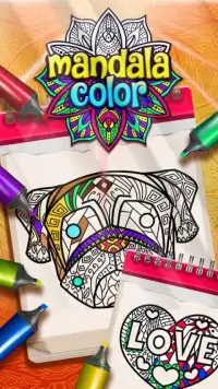 Mandala Color & Draw Screen Shot 2