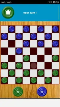 Checkers Lite :Bluetooth,2 players,online,draughts Screen Shot 2