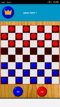 Checkers Lite :Bluetooth,2 players,online,draughts Screen Shot 0