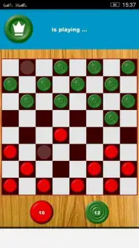 Checkers Lite :Bluetooth,2 players,online,draughts Screen Shot 1