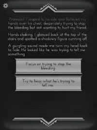 Choices That Matter - text based game Screen Shot 4