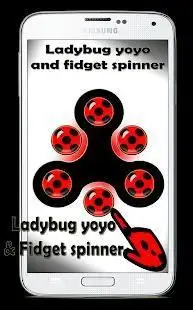 Miraculous yoyo and Fidget spinner Ladybug Screen Shot 1