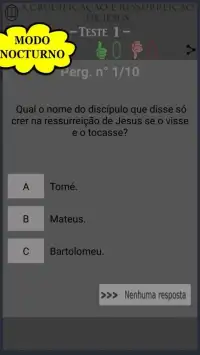 O jogo de perguntas bíblia Screen Shot 1